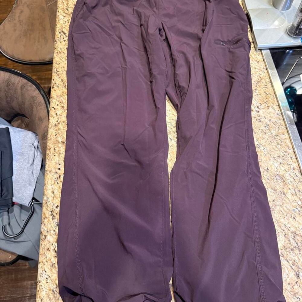 Eddie bauer purple fleece lined